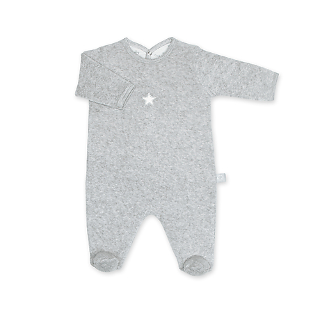Pyjama 1-3m gris
